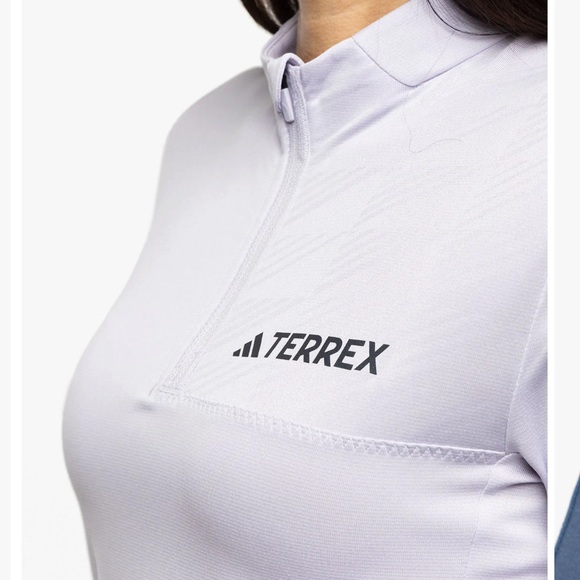 Adidas terrex half-zip long sleeve, small - Picture 3 of 9